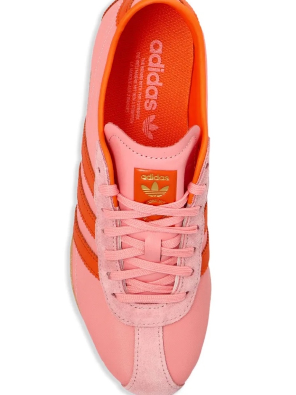 adidas Women's Pink and Orange Athletic Shoes